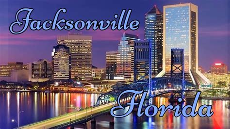 Jacksonville Florida Amazing Drone Footage 4k Night Youtube