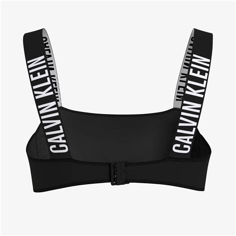 Calvin Klein Bandeau Rp Kadın Siyah Bikini Üstü Kadin Mayo Bikini SuperStep