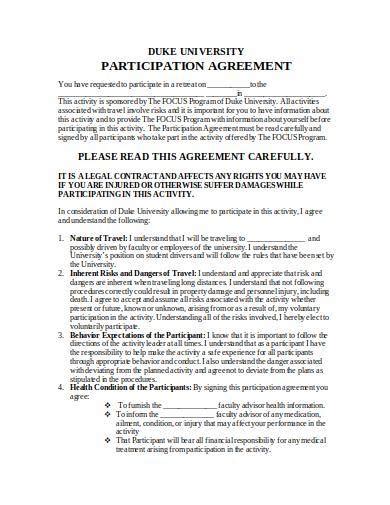 Loan Participation Agreement Template Pdf Template