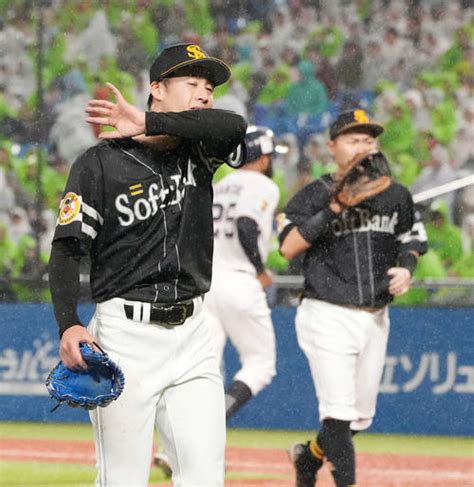 【ソフトバンク】板東湧梧「もっと長いイニング投げたかった」今季初先発で4回3失点 プロ野球 日刊スポーツ