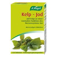 A VOGEL Kelp Jod Tabletten Vegan 120 Stk Medikamente Per Klick De