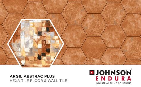 Johnson Endura Argil Abstrac Plus Glazed Vitrified Hexa Wall And Floor