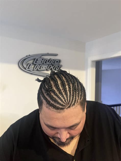 Straight back cornrows. What do you think? : r/braids