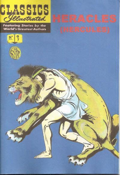 Gcd Cover Classics Illustrated Greek Series Heracles