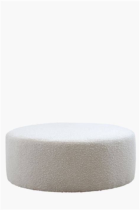 Regency Boucle Ottoman