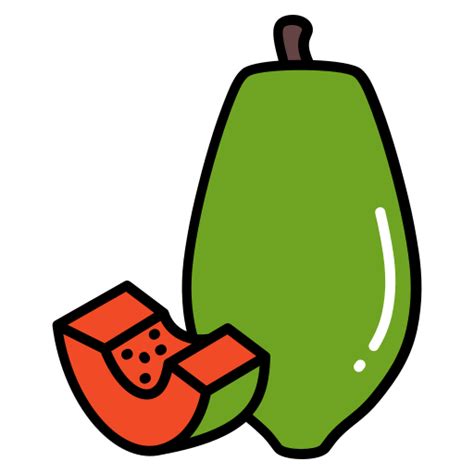 Papaya Generic color lineal-color icon