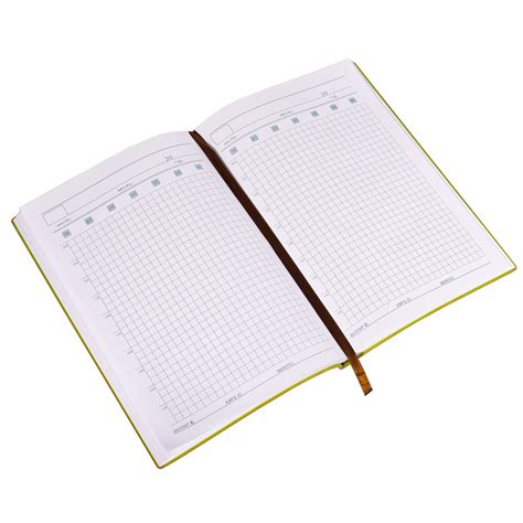 Ежедневник недатированный, А5, Yalong, интегральный переплет, иск. кожа ...