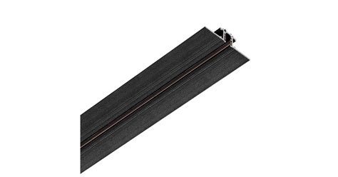 506227 Трек 24V двухконтактный однофазный встраиваемый LINEA 2м ЧЕРНЫЙ