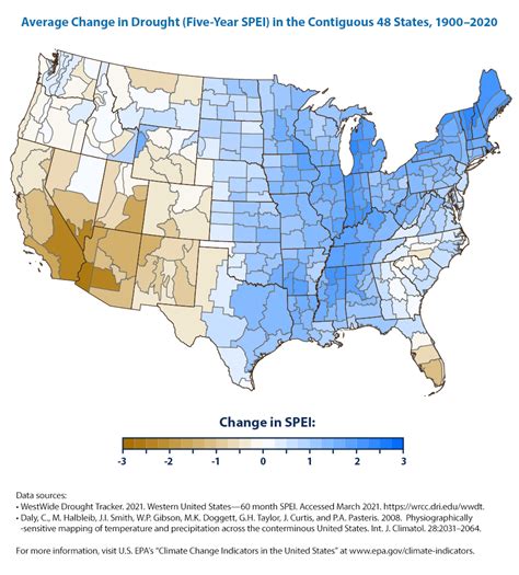 Global Warming Map Of Usa