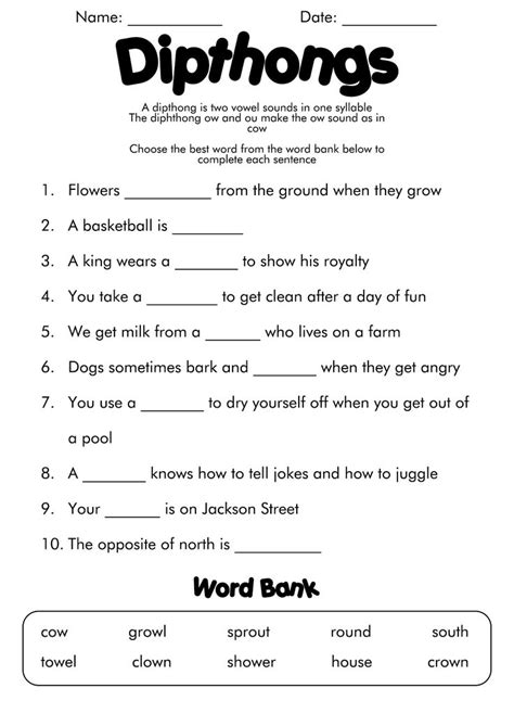 16 Vowel Digraph Worksheets Digraphs Worksheets Vowel Digraphs