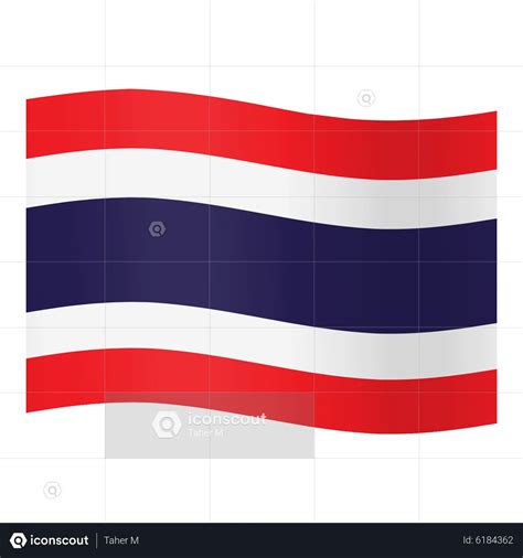 Thailand Flag Animated Icon Free Download Maps And Navigation