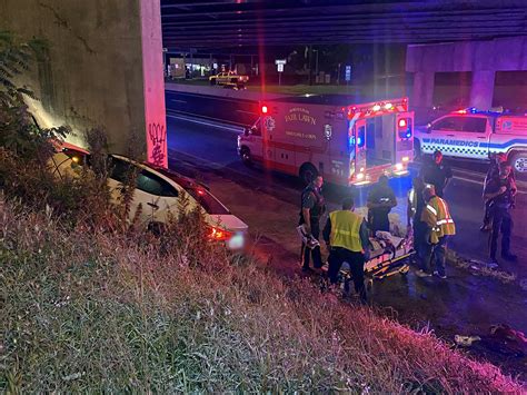 Late Night Crash On Route Southbound In Fair Lawn Leaves