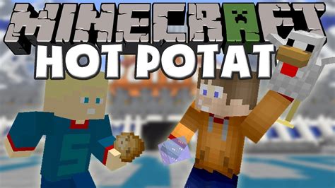 PIKACHU Minecraft Mini Game Hot Potato W Redman YouTube