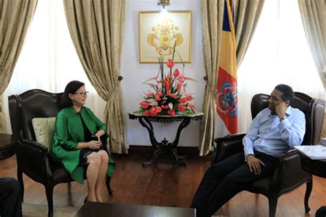 Ambassador GUO Wei Meets With President Danny Faure Of Seychelles