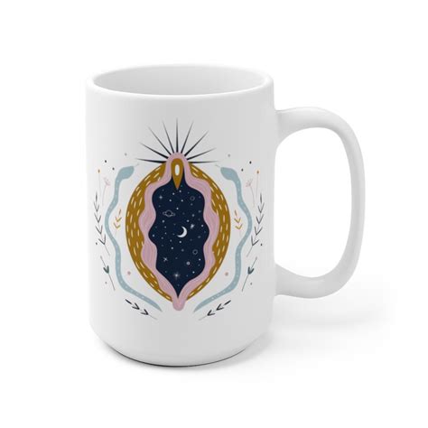 Vagina Mug Reproductive System Mug Witchy Mug Feminist Mug Etsy