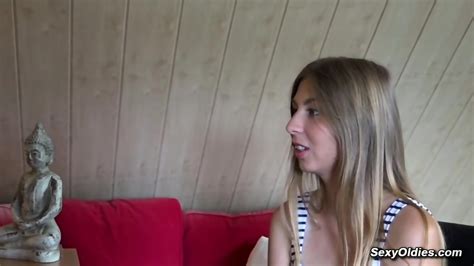 Teen Daisy Cake Seduces And Fuck Old Man Hugo In His Office