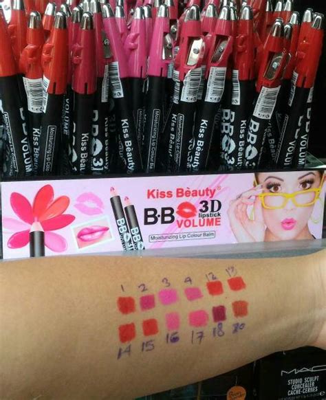 Lipstick Kiss Beauty B B Volume D Matte Pensil Serutan Naked Online