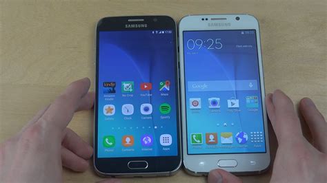 Samsung Galaxy S6 Android 70 Nougat Vs Samsung Galaxy S6 Clone Speed Test Youtube