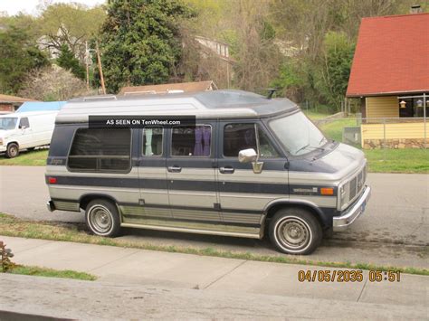1988 Gmc Vandura Van 2500 Blue V 8 Automatic