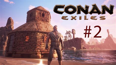 Conan Exiles Starter Base Build Youtube