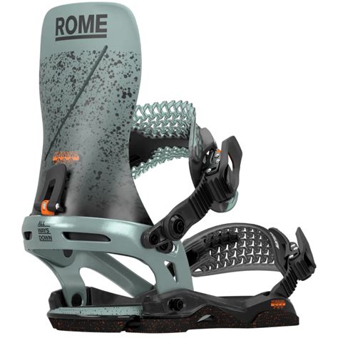2025 Rome Katana Pro Snowboard Bindings Award Winning Adjustability