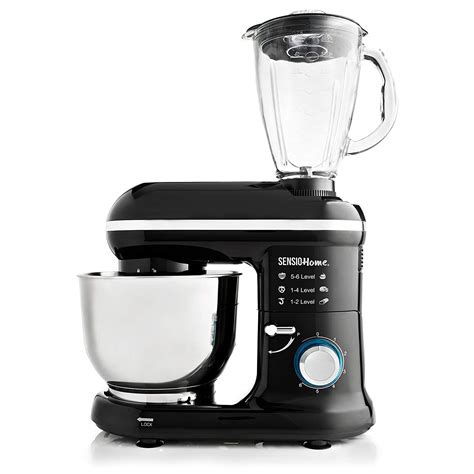 Миксер с купа и блендер 2 в 1 Sensio Home, 1000 W, 6 скорости, 4.5 л ...