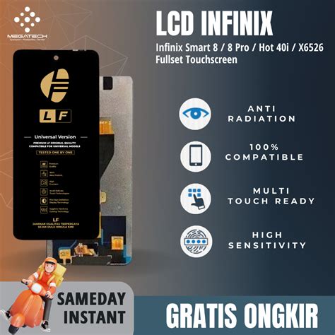 Lcd Infinix Smart Pro Hot I X Fullset Touchscreen Shopee Philippines