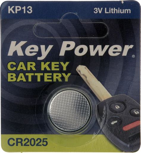 Key Power CR2025-KP Car Key Fob Lithium Battery 3 V : Amazon.co.uk ...