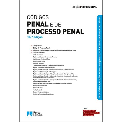 Códigos Penal e de Processo Penal 16ª Edição