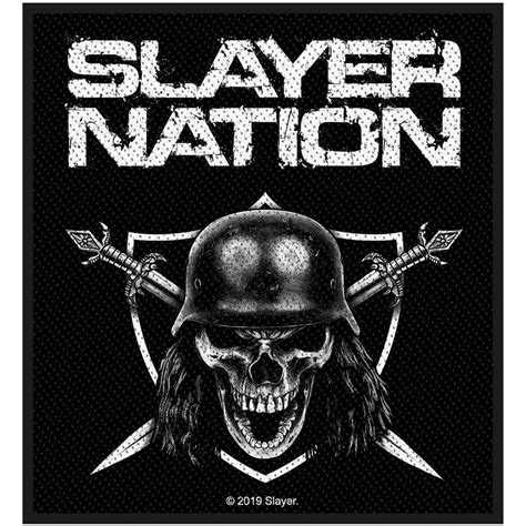 Slayer 'Slayer Nation' Patch | Eyesore Merch