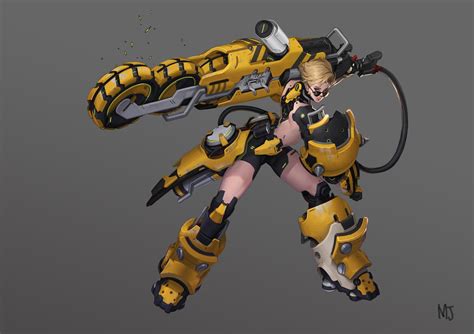 ArtStation - Personal_work_2019_02, Myoungjin Shin Character Design ...