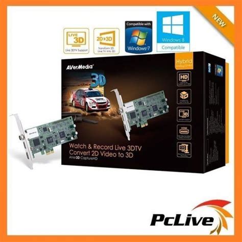 NEW AVerMedia AVer3D Capture HD Hybrid Capture TV Tuner Card HDMI 2D to ...