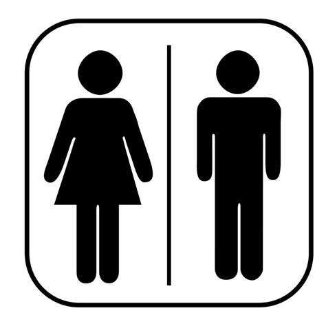 Toilet Icon Unisex Vector Man And Woman Icon WC Sign Icon Toilet