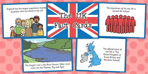 Our Country The UK Fact Cards