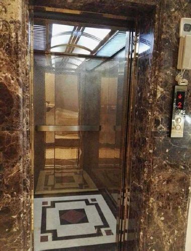 15 Feet Stainless Steel Residential Elevator With Machine Room