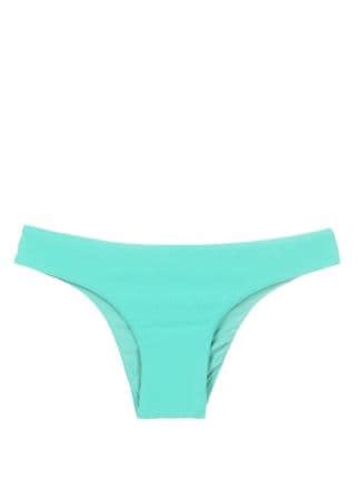 Lenny Niemeyer Mid Rise Bikini Bottoms Green FARFETCH AU