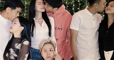 Khoảnh khắc cực hiếm 3 cặp đôi hot nhất nhì làng bóng chung một khung hình