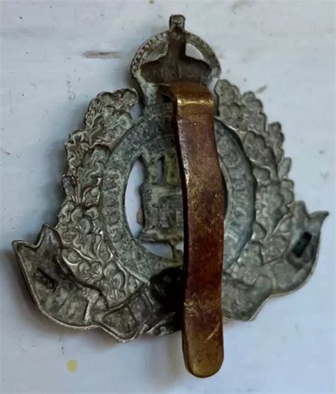 Gen Ww British Suffolk Regiment Cap Badge Wwi Great War Army Ww