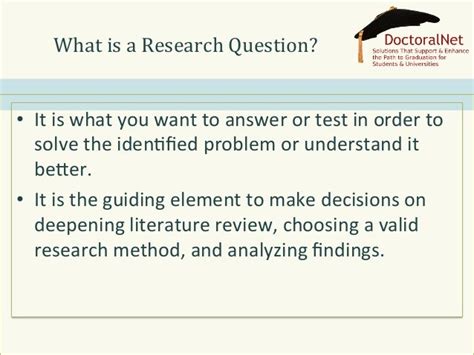 How To Formulate And Evaluate Your Research Questions