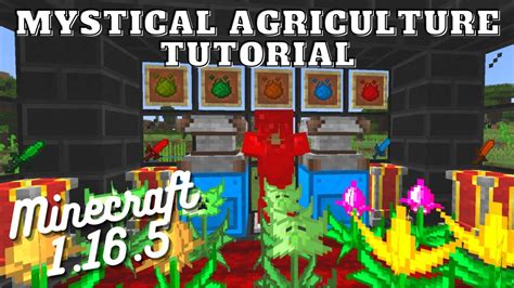 Mystical Agriculture Tutorial Minecraft 1 16 5 YouTube