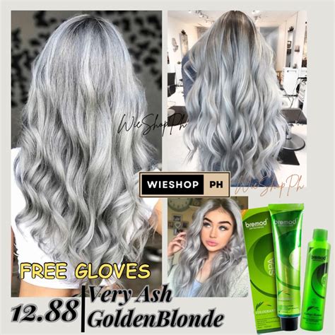 Bremod Very Ash Golden Blonde Set With Oxidizer