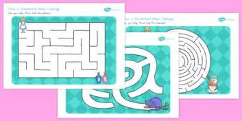 Alice In Wonderland Maze Worksheet Worksheets