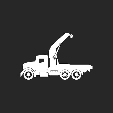 Premium Vector Tow Truck Icon Vector