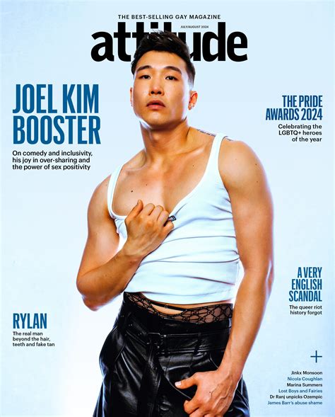 Attitude Magazine - July/August 2024 - Joel Kim Booster Nicola Coughla