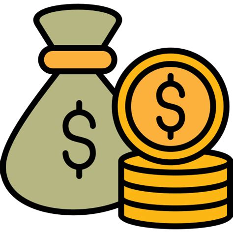 fund generic outline color icon