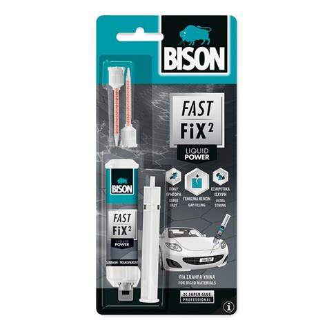 Bison Fast Fix reparatielijm 10 gram | KlusWijs
