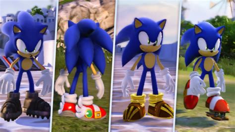 Sonic Wears His Upgraded Shoes From Unleashed Youtube