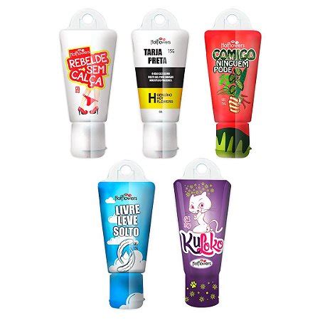 Gel Excitante Brasileirinhos Unissex G Hot Flowers Distribuidora Hot Flowers