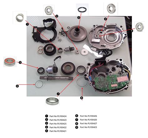 Ebike Motor Centre Performance Line Bearings Yamaha Ebike Bearing