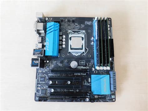 Yahooオークション Asrock マザーボード H97m Pro4【cpu Core I7 47